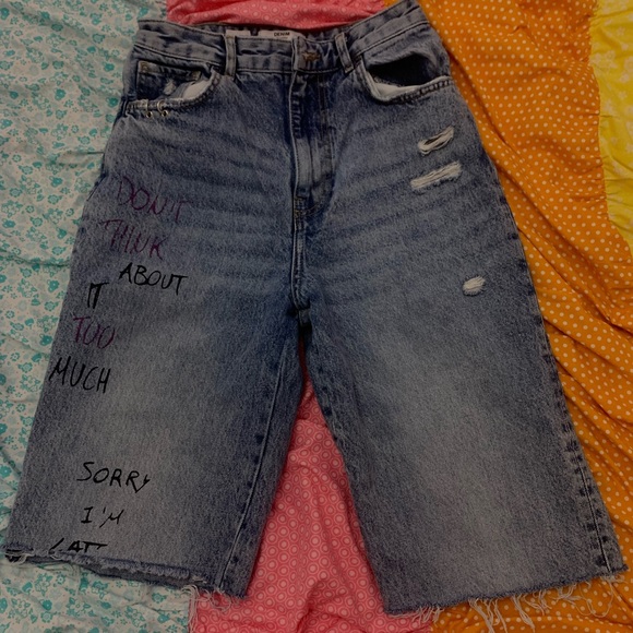 bershka jean shorts - Picture 2 of 3
